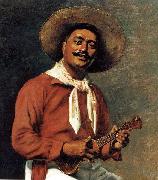 Hubert Vos Hawaiian Troubadour oil on canvas